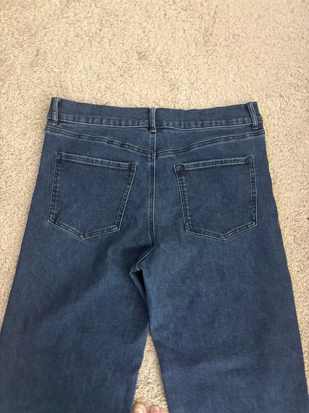 Sofia by Sofia Vergara Margot Sz 16 hi rise Wide-Leg Cropped Cuffed Jeans - Picture 5 of 9